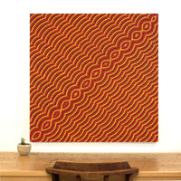 Aboriginal Artwork by Noah Long, Walka Wiru Ngura Wiru, 91x91cm