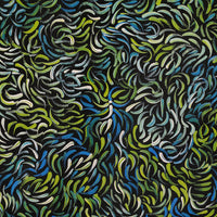 Aboriginal Artwork by Nola Napangardi Fisher, Purrpalanji (Skinny Bush Banana) Jukurrpa, 76x30cm