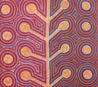 Aboriginal Artwork by Nola Kantawarra, Yultukunpa - Honey Grevillea, 89x78cm