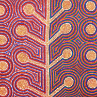 Aboriginal Artwork by Nola Kantawarra, Yultukunpa - Honey Grevillea, 89x78cm