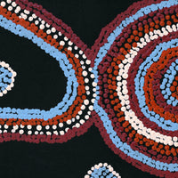 Aboriginal Artwork by Nora Davidson, Kungkarangkalpa (Seven Sisters Story), 91x76cm