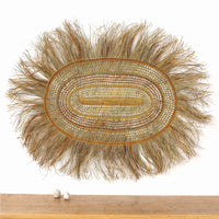 Aboriginal Artwork by Noreena Ashley Matay, Gapuwiyak - Woven Mat, 166x130cm