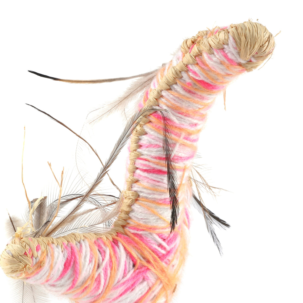 Aboriginal Artwork by Noreen Heffernan - Bird Tjanpi Sculpture