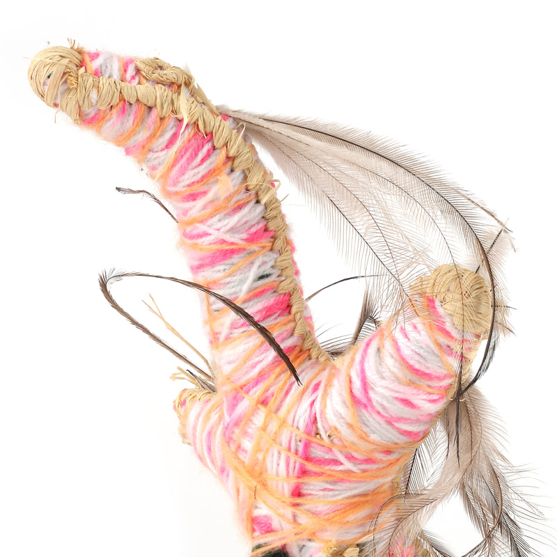 Aboriginal Artwork by Noreen Heffernan - Bird Tjanpi Sculpture