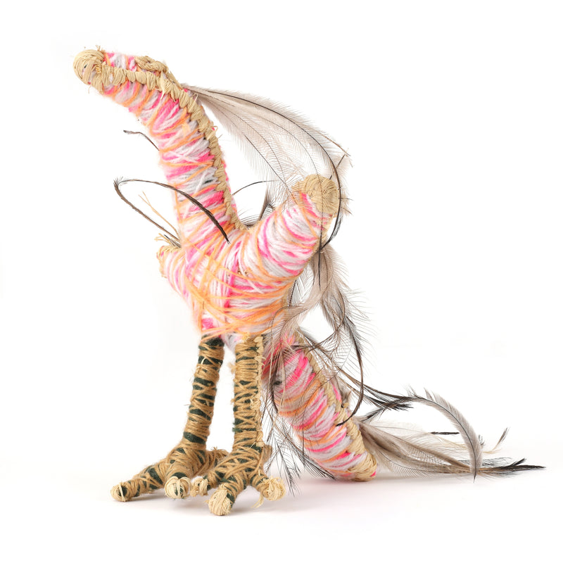 Aboriginal Artwork by Noreen Heffernan - Bird Tjanpi Sculpture