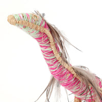 Aboriginal Artwork by Noreen Heffernan - Bird Tjanpi Sculpture