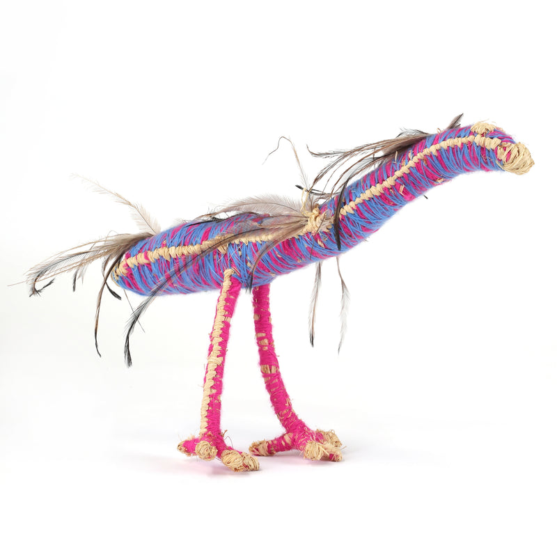 Aboriginal Artwork by Noreen Heffernan - Bird Tjanpi Sculpture