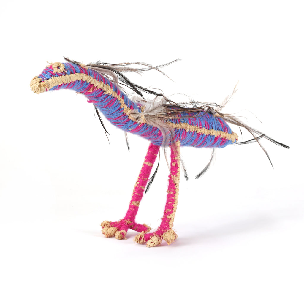 Aboriginal Artwork by Noreen Heffernan - Bird Tjanpi Sculpture