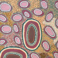 Aboriginal Artwork by Norma Baker, Tjukula Tjuta, 61x45cm