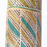 Aboriginal Artwork by Norman Wilfred, Hollow Coffin Log, 56.5cm