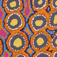 Aboriginal Artwork by Pamela Napurrurla Walker, Janganpa Jukurrpa (Brush-tail Possum Dreaming) - Mawurrji, 30x30cm