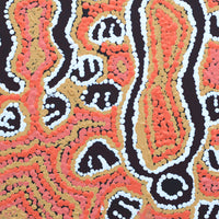 Aboriginal Artwork by Pamela Napurrurla Walker, Janganpa Jukurrpa (Brush-tail Possum Dreaming) - Mawurrji, 30x30cm