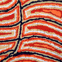 Aboriginal Artwork by Pamela Napurrurla Walker, Yumari Jukurrpa (Yumari Dreaming), 30x30cm
