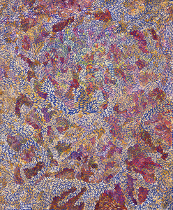 Aboriginal Artwork by Patricia Multa, Ininti at Muruntji, 122x101.5cm - ART ARK®