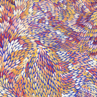 Aboriginal Artwork by Patricia Multa, Ininti at Muruntji, 182x40cm