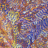 Aboriginal Artwork by Patricia Multa, Ininti at Muruntji, 60x40cm