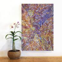 Aboriginal Artwork by Patricia Multa, Ininti at Muruntji, 60x40cm