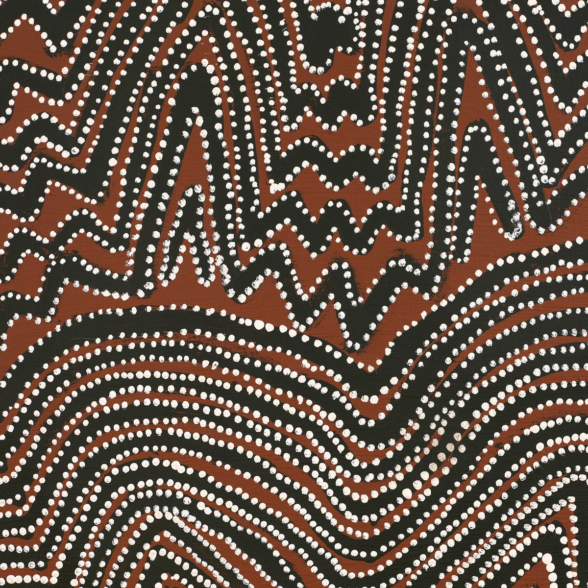 Aboriginal Art by Pauline Napangardi Gallagher, Lukarrara Jukurrpa, 122x122cm - ART ARK®