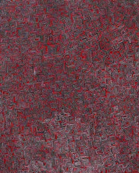 Aboriginal Artwork by Pauline Napangardi Gallagher, Lukarrara Jukurrpa, 152x122cm