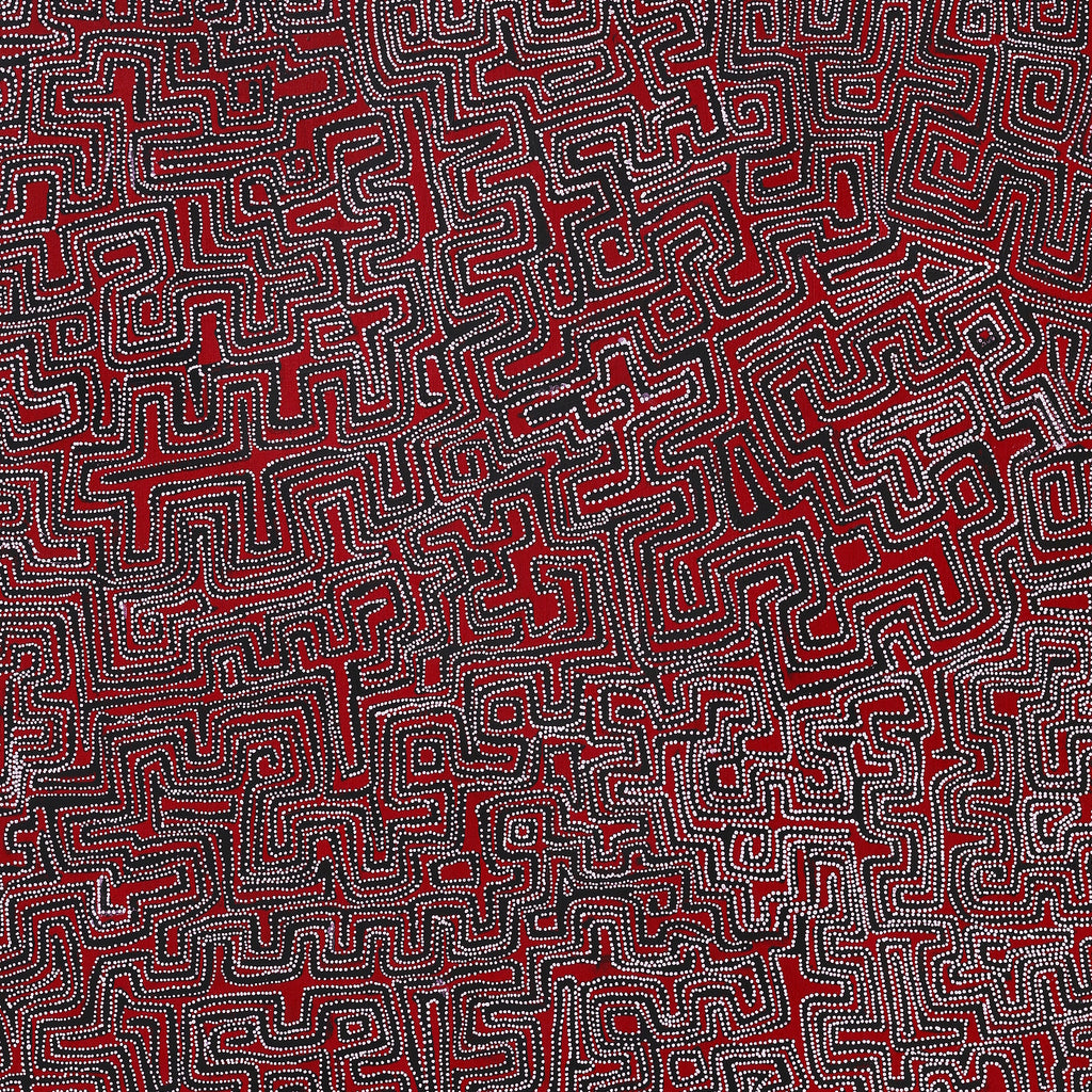 Aboriginal Artwork by Pauline Napangardi Gallagher, Lukarrara Jukurrpa, 152x122cm