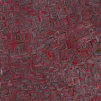Aboriginal Artwork by Pauline Napangardi Gallagher, Lukarrara Jukurrpa, 152x122cm