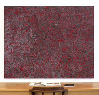 Aboriginal Artwork by Pauline Napangardi Gallagher, Lukarrara Jukurrpa, 152x122cm