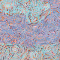 Aboriginal Artwork by Pauline Napangardi Gallagher, Mina Mina Jukurrpa, 152x152cm