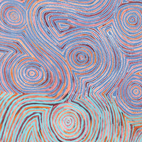 Aboriginal Artwork by Pauline Napangardi Gallagher, Mina Mina Jukurrpa, 152x152cm