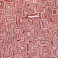 Aboriginal Artwork by Pauline Napangardi Gallagher, Lukarrara Jukurrpa, 152x76cm