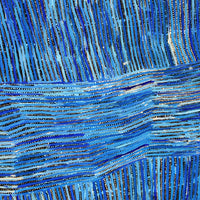 Aboriginal Artwork by Pauline Napangardi Gallagher, Mina Mina Jukurrpa, 182x122cm