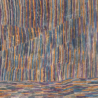 Aboriginal Artwork by Pauline Napangardi Gallagher, Mina Mina Jukurrpa, 240x122cm