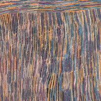 Aboriginal Artwork by Pauline Napangardi Gallagher, Mina Mina Jukurrpa, 240x122cm
