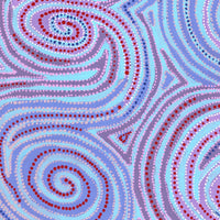 Aboriginal Artwork by Pauline Napangardi Gallagher, Mina Mina Jukurrpa, 91x61cm