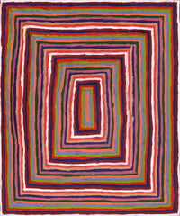 Aboriginal Artwork by Pauline Napangardi Gallagher, Lukarrara Jukurrpa, 91x76cm