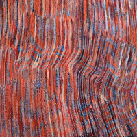 Aboriginal Artwork by Pauline Napangardi Gallagher, Mina Mina Jukurrpa, 152x122cm