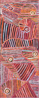 Aboriginal Art by Pauline Napangardi Gallagher, Mina Mina Jukurrpa, 76x30cm - ART ARK®