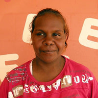 Aboriginal Artwork by Polly Anne Napangardi Dixon, Mina Mina Dreaming - Ngalyipi, 122x61cm