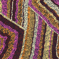 Aboriginal Artwork by Polly Anne Napangardi Dixon, Mina Mina Dreaming - Ngalyipi, 61x30cm