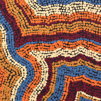 Aboriginal Artwork by Polly Anne Napangardi Dixon, Mina Mina Dreaming - Ngalyipi, 30x30cm