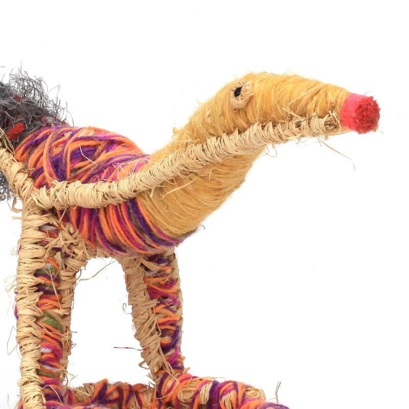 Aboriginal Artwork by Polly Jackson - Bird Tjanpi Sculpture