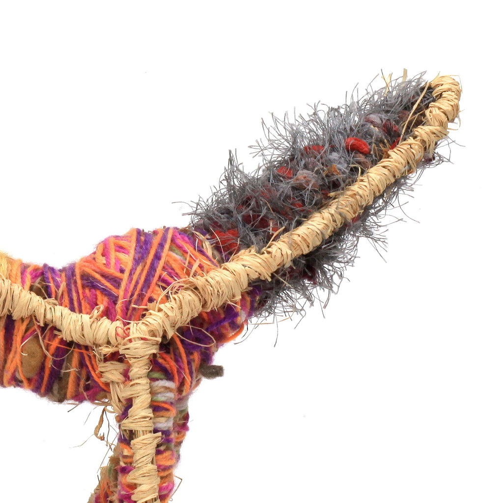 Aboriginal Artwork by Polly Jackson - Bird Tjanpi Sculpture