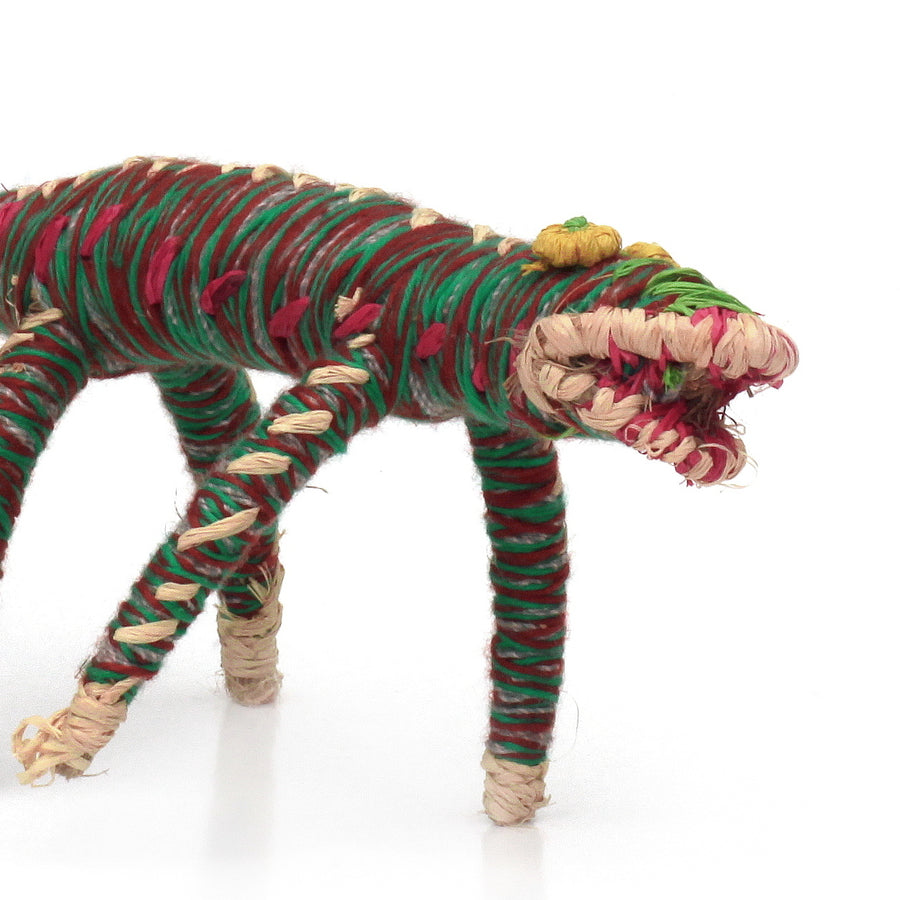 Aboriginal Artwork by Polly Jackson - Goanna Tjanpi Sculpture