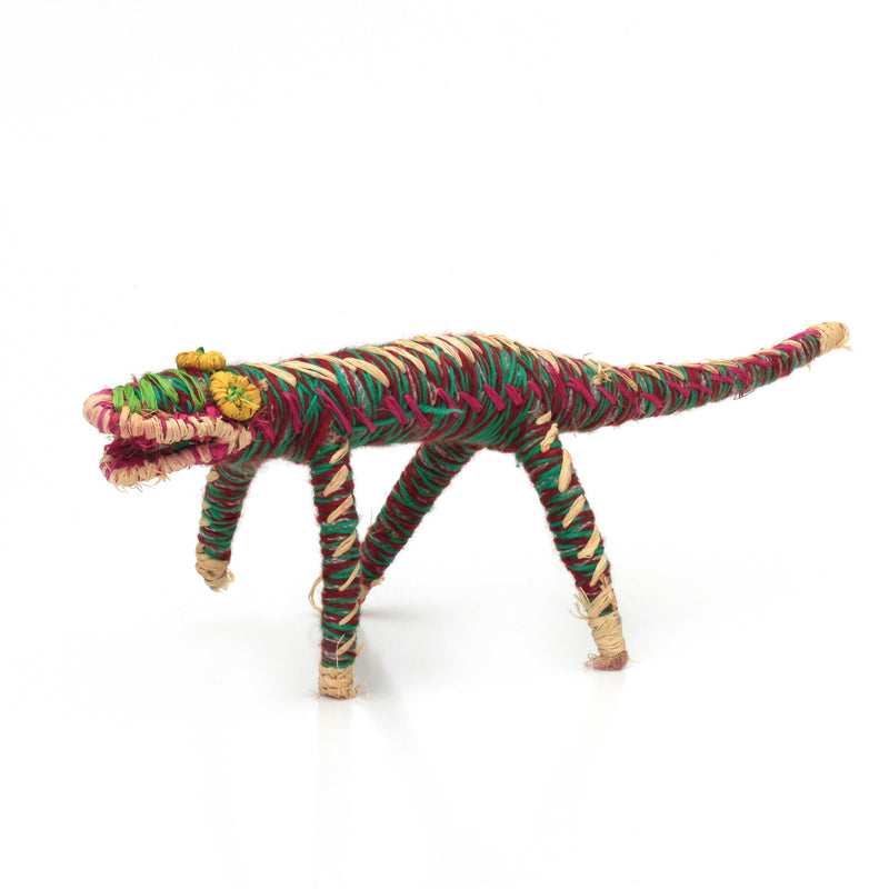 Aboriginal Artwork by Polly Jackson - Goanna Tjanpi Sculpture