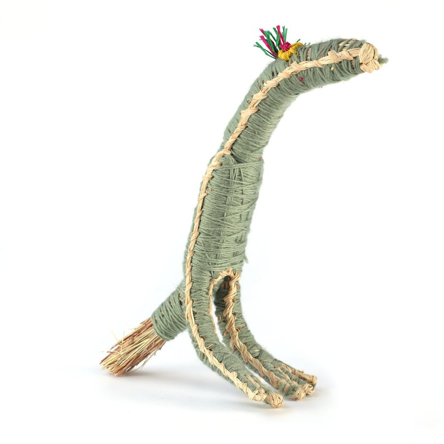 Aboriginal Artwork by Priscilla McLean - Bird Tjanpi Sculpture