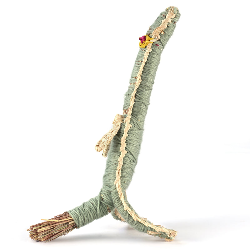 Aboriginal Artwork by Priscilla McLean - Bird Tjanpi Sculpture