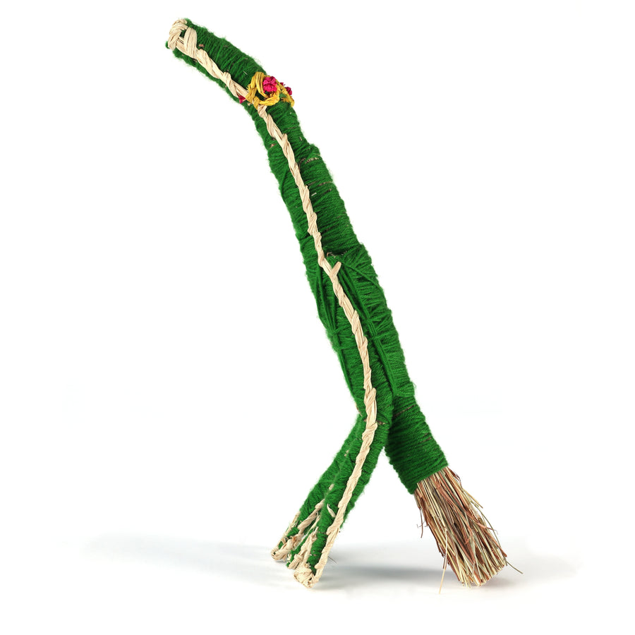 Aboriginal Artwork by Priscilla McLean - Bird Tjanpi Sculpture