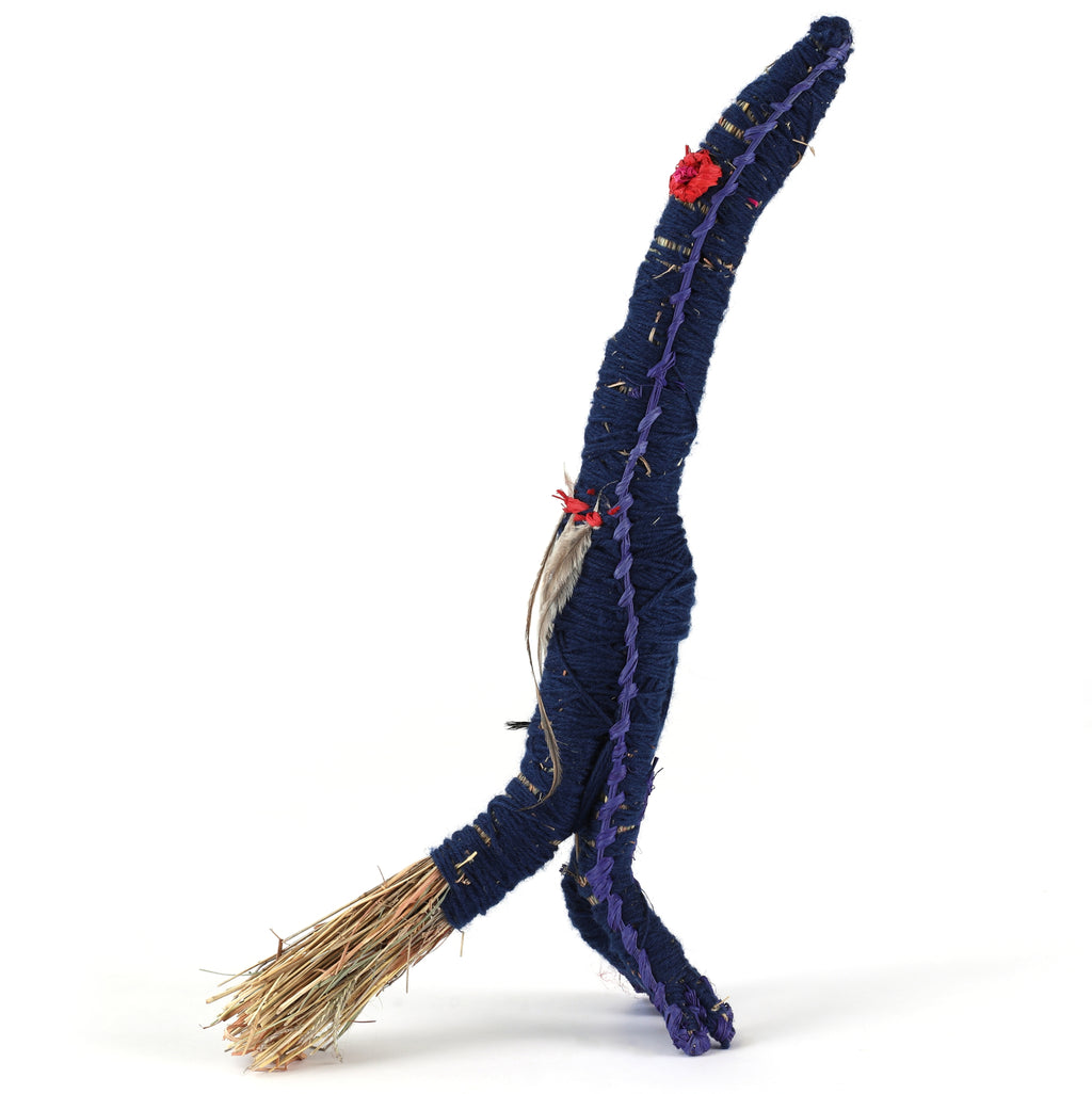 Aboriginal Artwork by Priscilla McLean - Bird Tjanpi Sculpture