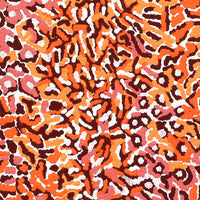 Aboriginal Artwork by Rahab Nungarrayi Spencer, Wardapi Jukurrpa (Goanna Dreaming), 30x30cm