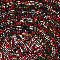 Aboriginal Artwork by Reanne Nampijinpa Brown, Lappi Lappi Jukurrpa, 61x46cm