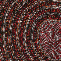 Aboriginal Artwork by Reanne Nampijinpa Brown, Lappi Lappi Jukurrpa, 61x46cm